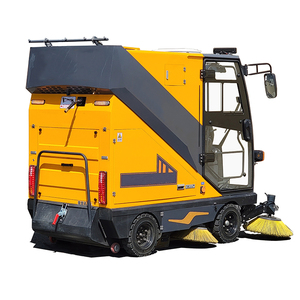 Machine de nettoyage de balayeuse de sol électrique S3 48V avec brosse latérale et batterie nouvel état pour une utilisation dans la rue - Product Image 3