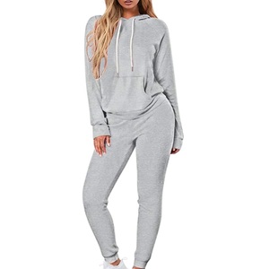 Women Tracksuit Set OEM ODM Custom Logo Fashion Sportswear Two Piece <b>Jogging</b> <b>Suit</b> Manufacturer - Product Image 1