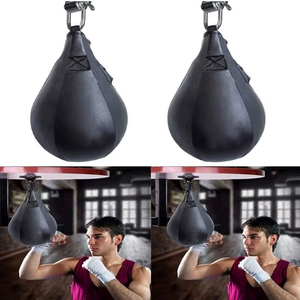 Balón de Velocidad Profesional de Primera Calidad, Equipo de Entrenamiento de Boxeo, Proveedor OEM, Balón de Velocidad de Cuero Premium - Product Image 2