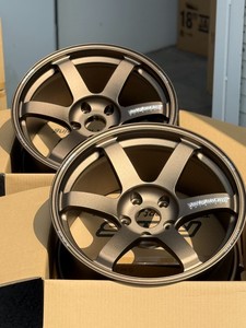 ล้อฟอร์จ Volk Racing TE37 Saga ขนาด 18 นิ้ว 5x100 5x112 5x120 5x114.3 สำหรับ BMW E92 F87 F80 F82 M2 M3 - Product Image 1