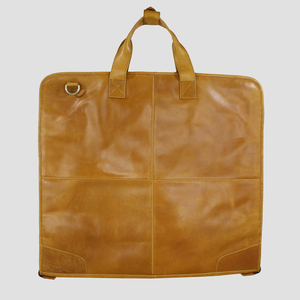 Porte-costume en cuir, sac de voyage pour vêtements, housse suspendue, fermeture éclair, imperméable, léger, cadeau personnalisé pour lui, demoiselles d'honneur, mariage - Product Image 3