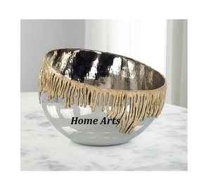 Ensemble de 2 bols à bonbons en acier et en résine de taille personnalisée pour l'hôtel et le restaurant à la maison - Product Image 3