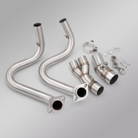 Nouveau système d'échappement complet pour moto ER6N ER6F Versys 650 Z650 Ninja650 2012-2026, silencieux modifié 51MM avec DB Killer