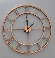 นาฬิกาแขวนผนังอะลูมิเนียมสีทองขนาดใหญ่ สำหรับตกแต่งบ้าน โรงแรม ร้านอาหาร - Product Image 4