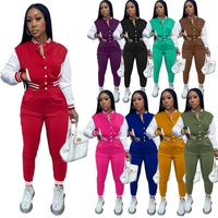 Ensemble de survêtement unisexe en polaire respirant et personnalisable pour l'hiver, taille plus, veste et pantalon (100% coton)