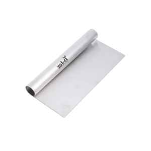 ขายส่งโลโก้ที่กําหนดเองเค้ก Scraper เครื่องตัดสแตนเลสพิซซ่าขนมปังแป้งขูดอเนกประสงค์เครื่องมืออบ - Product Image 1