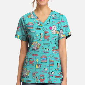Nouvelle conception d'uniformes médicaux unisexes pour infirmières, en tissu toile respirant, ensembles de blouses d'hôpital pour la vente en gros et la personnalisation - Product Image 6