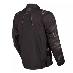 Top Notch noir été Touring moto veste imperméable respirant Textile coupe-vent caractéristique imprimé Techniques pour les motards - Product Image 4