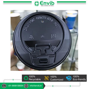 Tasses à café en plastique refermables HIPS de haute qualité avec couvercles en plastique de type Sipper Acheteurs en gros à bas prix fabriqués en Inde - Product Image 3