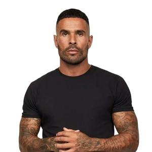 Vêtements de marque pour hommes, ensemble 2 pièces, été, nouveau t-shirt à manches courtes respirant et short, survêtement grande taille pour homme - Product Image 3