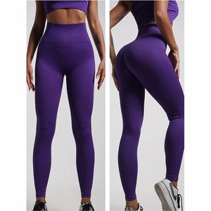 Conjunto de Yoga y Fitness de Talla Grande, Marca Privada, Sólido, Suave, Sin Costuras, Pantalones Cortos Acanalados Elásticos, Cintura Elástica, Leggings de Yoga Personalizados para Mujer - Product Image 2