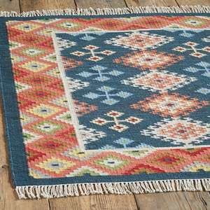 Alfombra Kilim de lana de la mejor calidad 100% para casas de calidad, alfombra geométrica de yute de lana para decoración de lujo para el hogar - Product Image 2