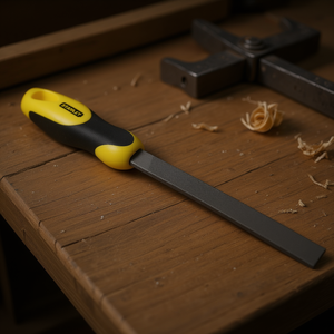 Lima de mano plana Stanley de 200 mm, corte suave, paquete de 3 - Product Image 3