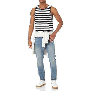 Camiseta sin mangas de algodón para correr con logotipo personalizado, camiseta sin mangas para gimnasio, ropa deportiva, camiseta sin mangas para entrenamiento - Product Image 3