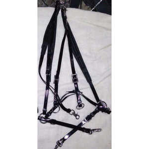 Placa de pecho de caballo de PVC ligera y duradera, tachuela ecuestre cómoda ajustable para competición de entrenamiento de equitación - Product Image 2