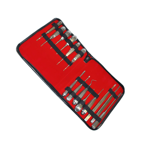 Kit de Instrumentos Quirúrgicos Dentales de Primera Calidad, 12 Piezas, Certificado CE Clase I, Herramientas Manuales de Acero Inoxidable, Estuche de Almacenamiento con Cierre - Product Image 5