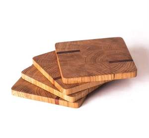 Ensemble de sous-verres modernes bicolores en marbre écologique avec incrustation en laiton, en pierre durable, personnalisable pour la maison, l'hôtel et le restaurant - Product Image 6