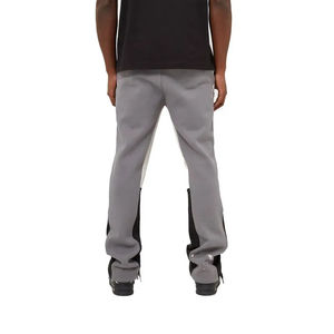 Nouveau pantalon de survêtement décontracté pour homme de haute qualité, personnalisé, avec cordon de serrage, logo personnalisé, design patchwork, pantalon de jogging - Product Image 5