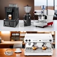Machine à café professionnelle industrielle à cappuccino en vrac, robot à café, 9 bars, machine à barista rétro - professionnelle, Royaume-Uni, 240v, pour la vente aux entreprises