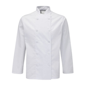 Uniforme de chef de cuisine de haute qualité Design personnalisé hôtel restaurant manches courtes unisexe chemise de chef manteau uniforme pour femmes hommes - Product Image 5