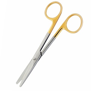 Las tijeras Metzenbaum para bebés más vendidas, fuente de alimentación manual de acero inoxidable alemán curvo de 11,5 cm, producto y logotipo personalizados - Product Image 5