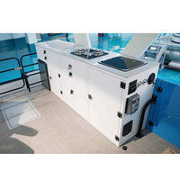 Moteur électrique solaire en fibre de verre pour la rivière Tritoon Boat 22Ft Pontoon Electric Party Boat Party Boat Electric à vendre
