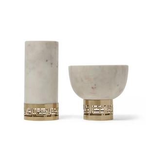 ชามสลัดอุปกรณ์รับประทานอาหารพร้อมฐานโลหะสำหรับโรงแรมชามเสิร์ฟผลไม้ดีไซน์ตามสั่ง - Product Image 3