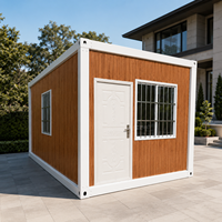 Panneau sandwich résistant aux intempéries, cabane extérieure, bureau temporaire, maison préfabriquée modulaire, conteneur respirant, design moderne
