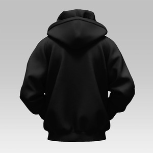Sudadera con Capucha Personalizada para Hombre, de Algodón, Impermeable, Transpirable, para Invierno, de Alta Calidad, 280g, con Bolsillo, Lisa - Product Image 6