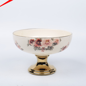 ชามโลหะทรงกลมพร้อมชามทองดีไซน์สวยใหม่ล่าสุดสำหรับตกแต่งโต๊ะ - Product Image 5