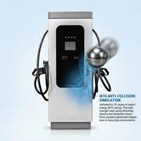 Nueva Estación de Carga Pública, Cargador Rápido de CC de 60 kW, Distribución Dinámica de Energía de 400 V, Control Inteligente por Aplicación, Certificación CCS MID/EICHRECHT