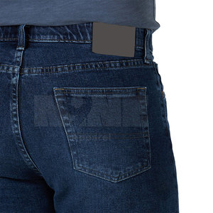 Pantalones Cortos de Mezclilla para Hombre, 100% Algodón, Alta Calidad, Ligeros, Cómodos, Cintura Media, Corte Casual, Diseño Liso, Secado Rápido, Venta al Por Mayor - Product Image 3