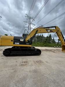 20ton Cat320มือสองรถขุดขนาดใหญ่ที่ใช้เครื่องยนต์ทำงานต่ำ - Product Image 3