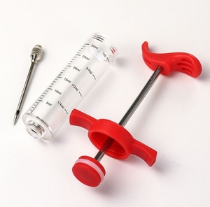 Injecteur de sauce à la viande de dinde en plastique portable réutilisable, facile à nettoyer, facile à utiliser, outil de cuisine - Product Image 6