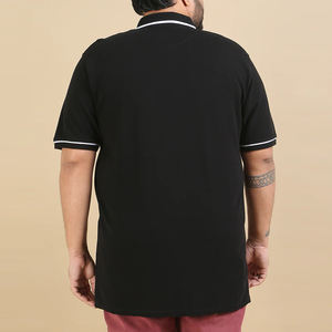 Respirant et durable à manches courtes grande taille hommes Polo Top tendance Street Wear hommes coton Polo Shirt - Product Image 2