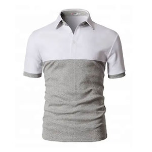 เสื้อคอเต่าแขนสั้นสำหรับผู้ชาย, เสื้อคอ100% ตตอนคอเต่าทรงปกติดีไซน์สีล้วนพิมพ์ลายปรับแต่งได้ - Product Image 4