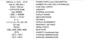 Proveedor Confiable del Mejor Indicador de Peso Semialfanumérico 100% de Acero Inoxidable Ip67 a Bajo Precio de Mercado desde Italia - Product Image 3