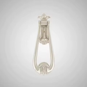 Heurtoir de porte moderne de luxe en aluminium doré Accessoire en métal poli antique doré pour fenêtres Serrure de porte contemporaine élégante Article - Product Image 3