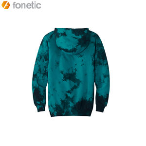 ODM personalizado de los hombres de talla grande Pulpver ropa de invierno cálido Vintage Tie-Dye Hoodie Streetwear Hip-Hop sólido al por mayor con capucha en blanco - Product Image 6