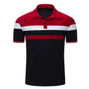 Camisas de Alta Calidad Tejidas 100% Algodón para Hombre, Manga Corta, Secado Rápido, Logotipo Personalizado, Camisas de Golf al por Mayor - Product Image 1
