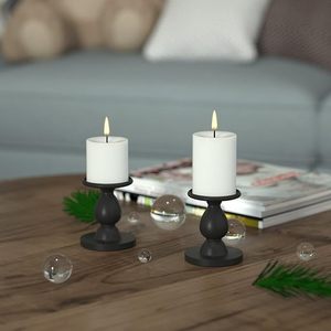 Table Accent Best Price Romantic Wedding Home <b>Black</b> Metal <b>Candlestick</b> Stand Luxury Candle Holder for Decorative Candle Mold - Product Image 3
