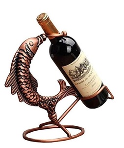 Copper Finished Eco-Friendly TQC Brand <b>Wine</b> Rack Latest Design <b>Wine</b> Bottle Glass Holder Hotel Restaurant Hot Selling Decorative - Product Image 5