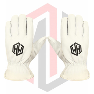 Premium Polyester Smooth Texture Working <b>Gloves</b> Heavy Duty Safety Protection Durable & Anti-Slip Customizable <b>Silicone</b>-Free - Product Image 4