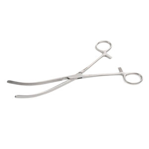 Nuevo Instrumento Quirúrgico: Pinzas Intestinales Doyen Curvas, Diseño Duradero, Fácil Control - Product Image 3