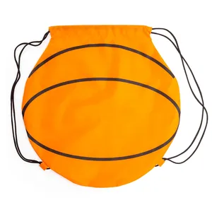 Zaino sportivo personalizzato Camden con coulisse e scomparti per gadget - Articolo promozionale - Product Image 3