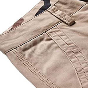 Loose Fit Cintura elástica Venta al por mayor Hombres Cargo Shorts Personalizados Tallas grandes Hombres Cargo Shorts para uso casual - Product Image 4
