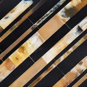 ชุดกล่องเครื่องประดับทำมือจากเขาสัตว์ 2 ชิ้น ดีไซน์สวยงามเป็นธรรมชาติ พร้อมกล่องเก็บของทำจากไม้ MDF งานฝีมือ - Product Image 2