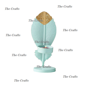 เชิงเทียนเหล็กสีฟ้าเทา พร้อมเชิงเทียนคุณภาพดีที่สุดสำหรับงานแต่งงานและงานอีเว้นท์ - Product Image 1