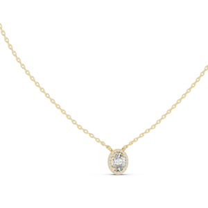 Collar con Colgante de Diamante CVD VVS-VS EF de 0.648 CT, Creado en Laboratorio, Oro de 18K, 14K, Opciones en Oro Rosa, Amarillo y Blanco, Ético y de Alta Calidad - Product Image 3
