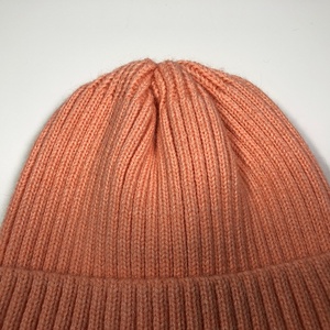 Gorro de Punto Acrílico de Color Puro Personalizado al por Mayor de Fabricante ODM, Cálido para Invierno, Estilo Urbano, con Puños Acanalados, Bordado 3D, para Viajes - Product Image 6